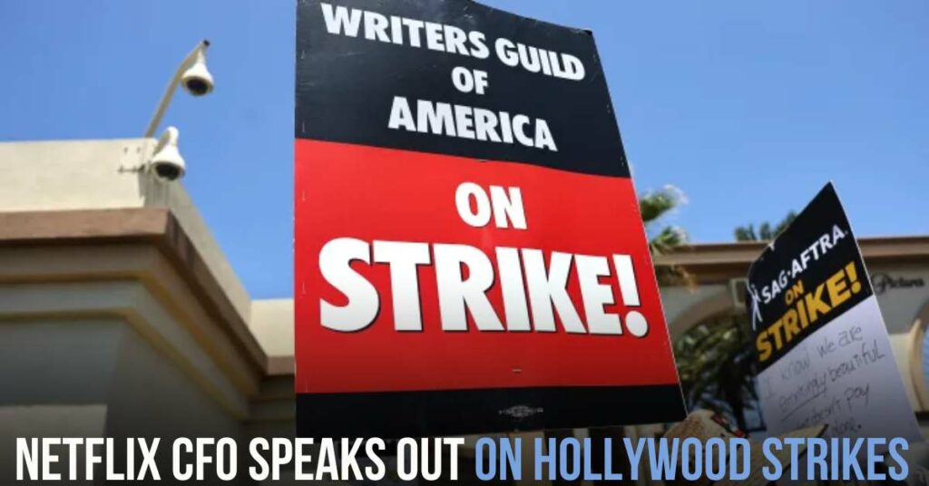 Netflix CFO Speaks Out on Hollywood Strikes