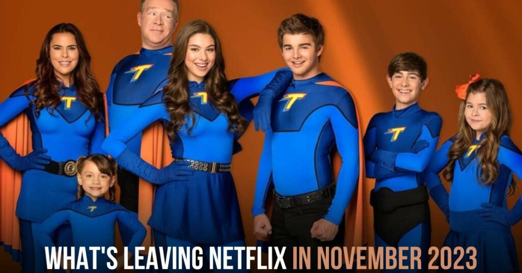 What's Leaving Netflix in November 2023